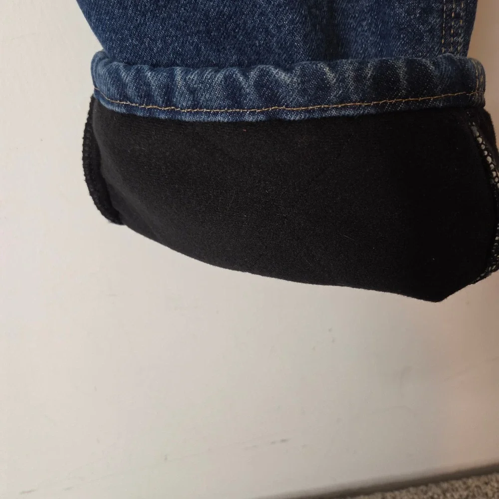 Wrangler‎ Riggs Workwear Mens Thinsulate Lined Jeans 38x30 Blue Denim 103W055TH